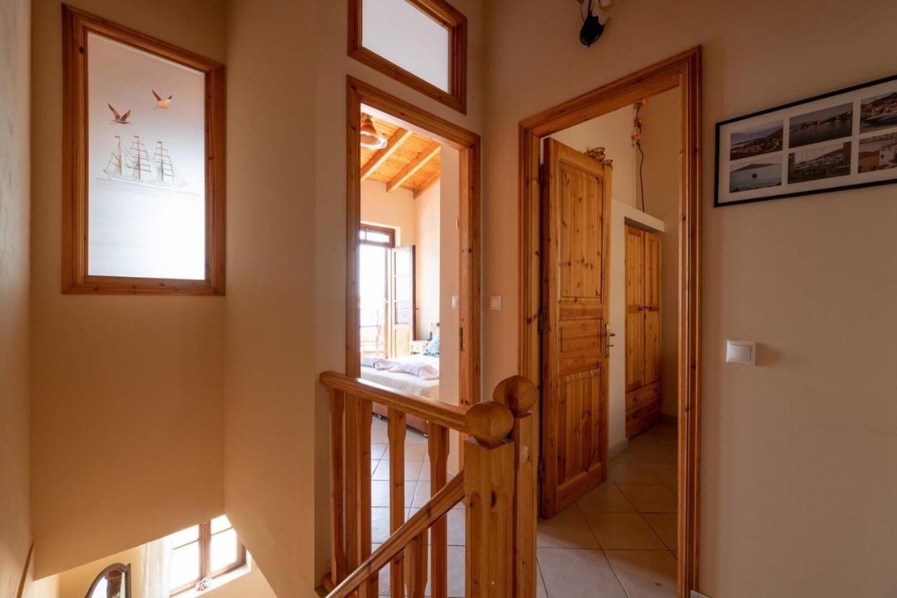Villa Leleka Chalki Town Exterior foto
