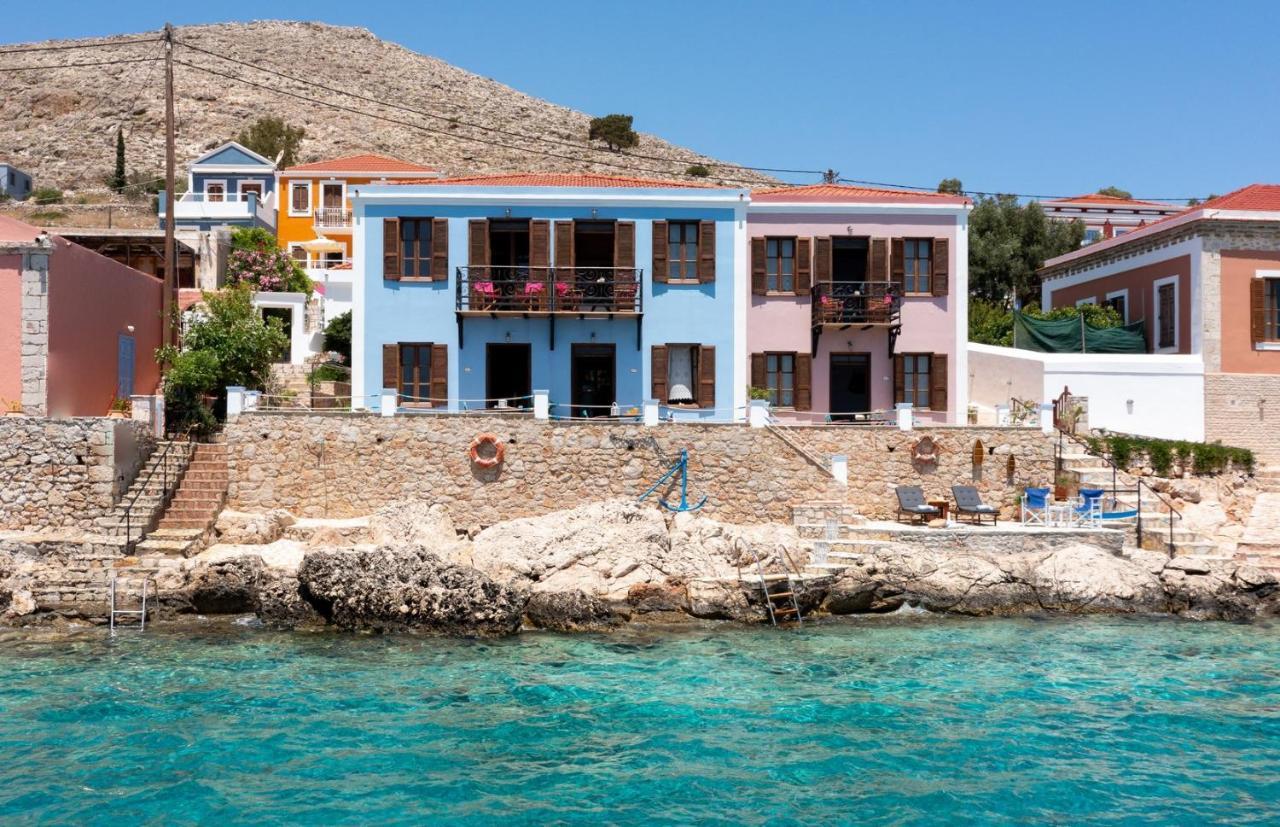 Villa Leleka Chalki Town Exterior foto